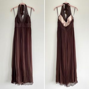 BCBGMaxAzria Halter Maxi Dress